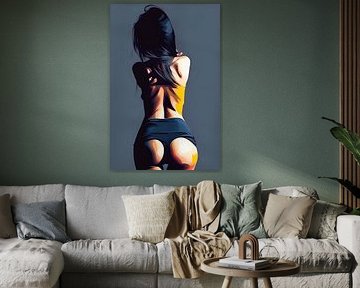 Sexy naakt meisje