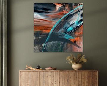Square Abstract #70 by Tymn Lintell