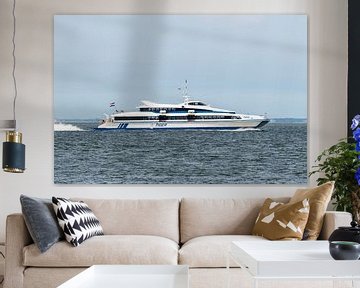 Ms Tiger is de nieuwste snelboot van Rederij Doeksen van Wim Stolwerk