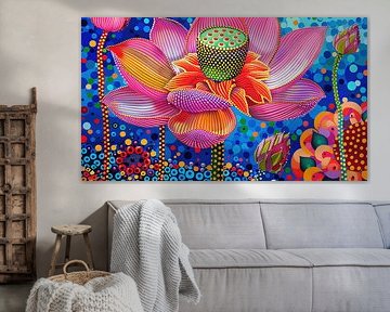 Galactic Lotus by Art Lovers