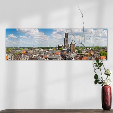 Panorama Dom tower in Utrecht