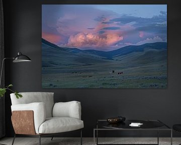 landscape and sea view