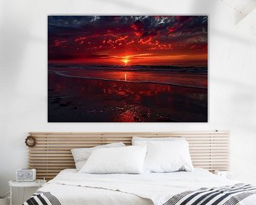 landscape and sea view