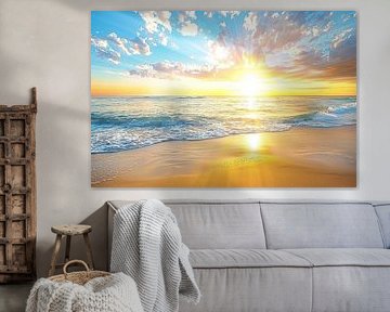 Sonnenaufgang am Meer