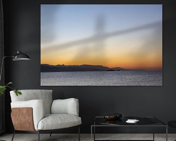 Zonsopkomst op het strand Malaga Andalusie! van Peter Haastrecht, van