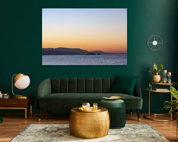 Zonsopkomst op het strand Malaga Andalusie! van Peter Haastrecht, van