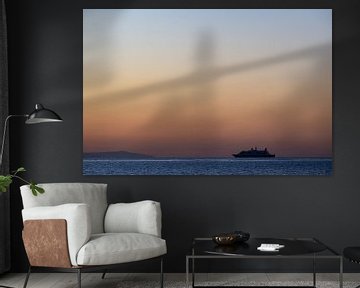 Zonsopkomst op het strand Malaga Andalusie! van Peter Haastrecht, van