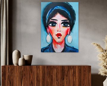 Intuïtief portret Rixt van Danielle Ducheine