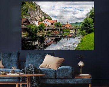 The idyllic village of Essing in the Altmühltal by ManfredFotos