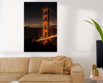 Das Majestic Golden Gate Bridge von Wim Slootweg