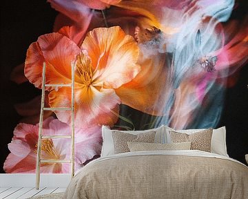 Blumen in Bewegung von Sander Hupkes