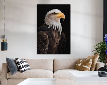 Eagle in the dark by Art & Soul Creations
