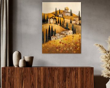 Toscaans landschap van Imagine