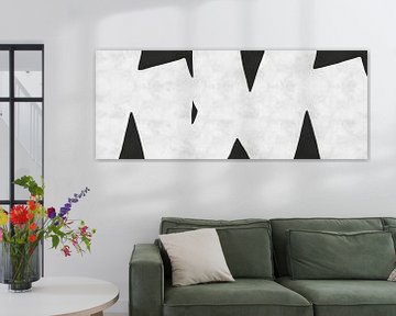 Zwart-wit abstract 2 van Vitor Costa