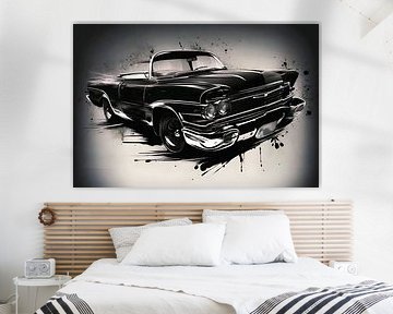Voitures de style classique sur Nz Art