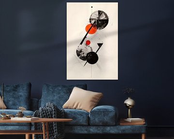 Abstract geometric artworks by Poster Art Shop