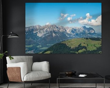 Panorama van het Kaisergebergte van Andreas Nägeli