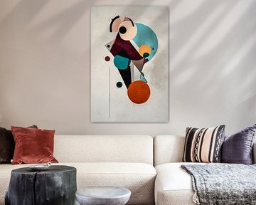 Abstract geometric composition by Poster Art Shop