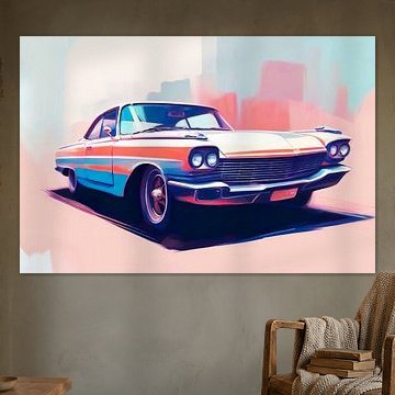 Auto illustratie klassiek