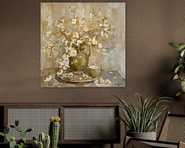 Bloemen Monet Stijl van De Mooiste Kunst