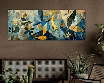 Planten Schilderij | Nature's Geometry van Kunst Kriebels