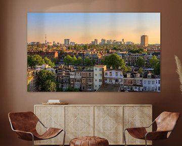 Amsterdam zuid skyline von Dennis van de Water