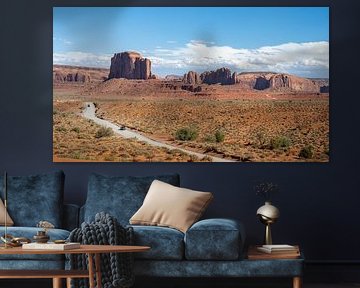 Der Weg zum Monument Valley von Guy Lambrechts Fotografie