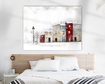 Winter on the outskirts of the city by Heike Hultsch