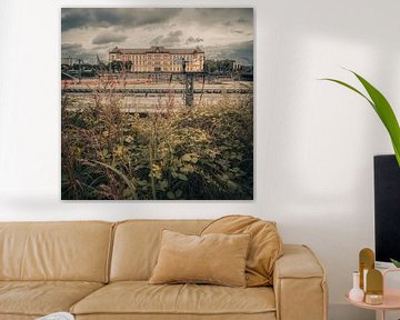 The view of the Hamburg Museum of Arts by Jonas Röjestål