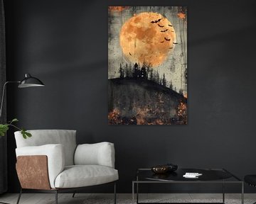 Halloween - Schatten des Blutmondes - Spukhaus auf dem Hügel von Eva Lee