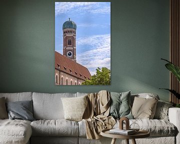 Beieren : Frauenkirche München van Photoart-Naegele