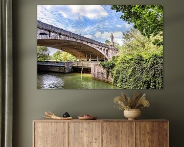 Beieren : Langs de Isar in München van Photoart-Naegele