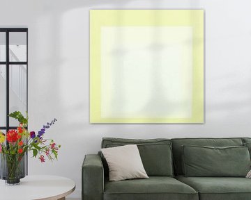 Josef Albers - Hommage an das Quadrat, gelb, weiß Hohe Auflösung