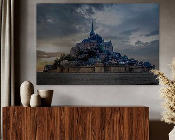 Le Mont Siant Michel by Angela Stouten