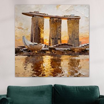 Marina Bay Sands, Singapore by Johannas Art Creations