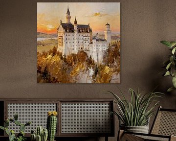 Neuschwanstein Castle. Germany von Johannas Art Creations