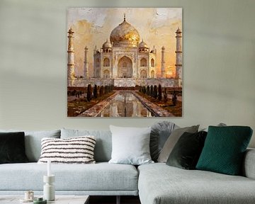 Taj Mahal, India sur Johannas Art Creations