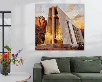 The Chapel of the Holy Cross, Sedona, Arizona, United States von Johannas Art Creations