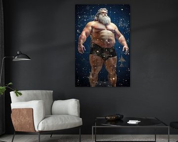 Der Weihnachtsmann erhebt sich