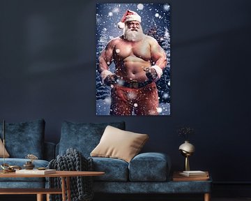 Kräftiger Weihnachtsmann von BEARpictureart