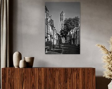 De Utrechtse Dom gezien vanuit de Lange Nieuwstraat van André Blom Fotografie Utrecht