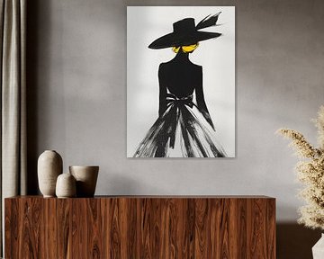 Die Dame mit dem schwarzen Hut