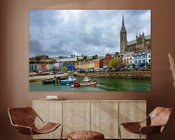 Cobh, een kleurrijk havenstadje in Ierland van Antwan Janssen