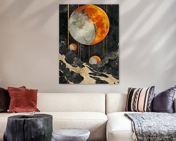 Volle maan in de duisternis van haroulita