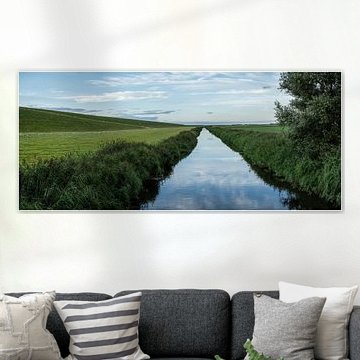 where the sky meets the water