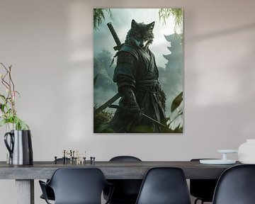 Kung Fu Wolf van FotoKonzepte