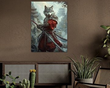 Kung Fu Wolf van FotoKonzepte