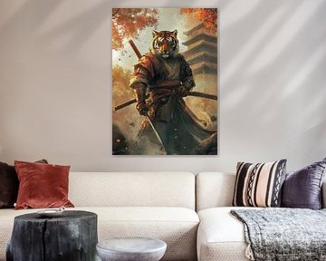 Kung Fu Tijger van FotoKonzepte