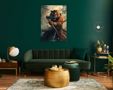Kung Fu Tijger van FotoKonzepte