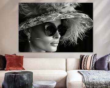 digitaal portret vrouw